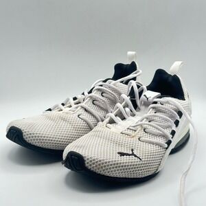 Puma Cell Regulate Mesh‎ Mens White Black Running Shoes 194384-07 Size 10